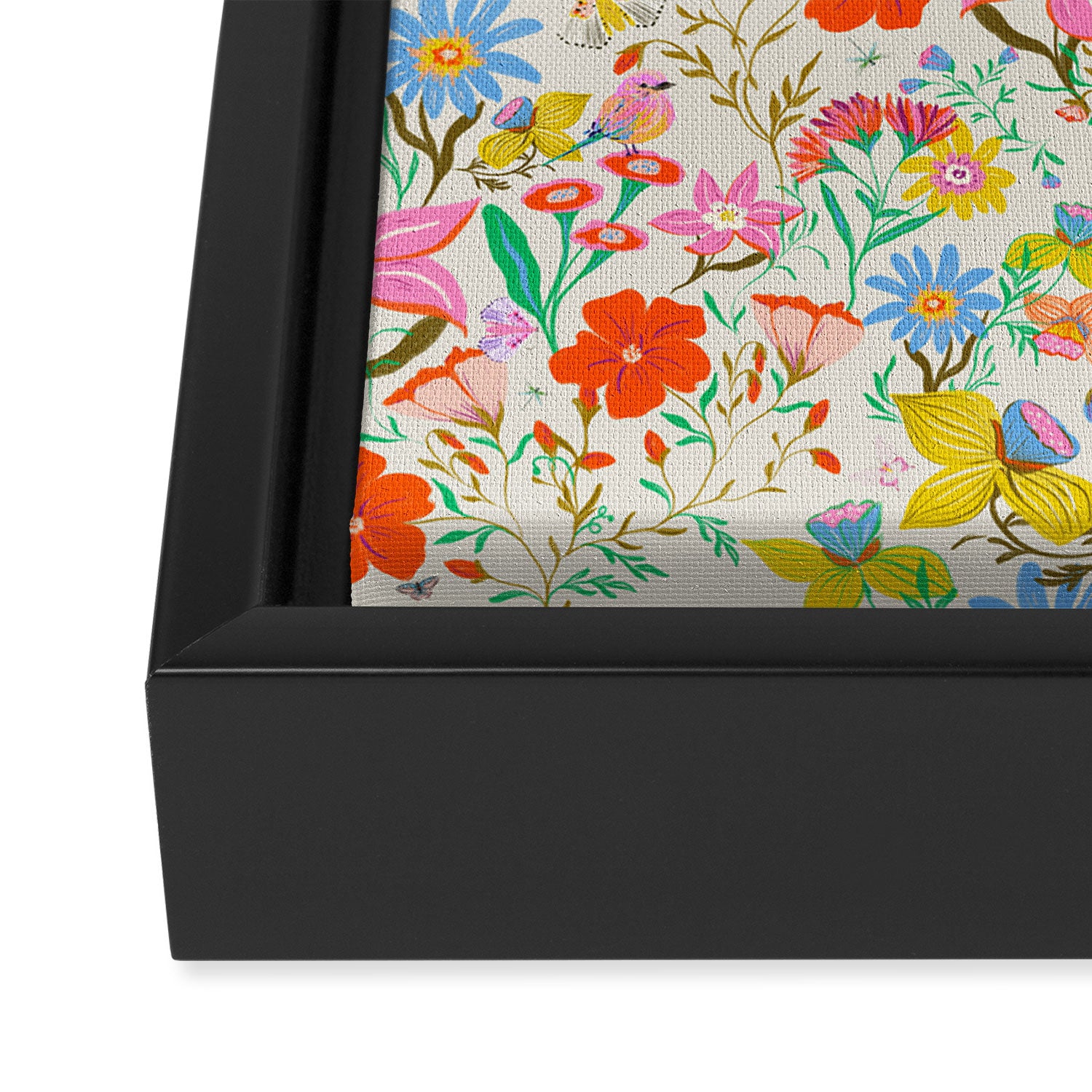 Springtime Serenade Framed Canvas Print Gallery Image 3