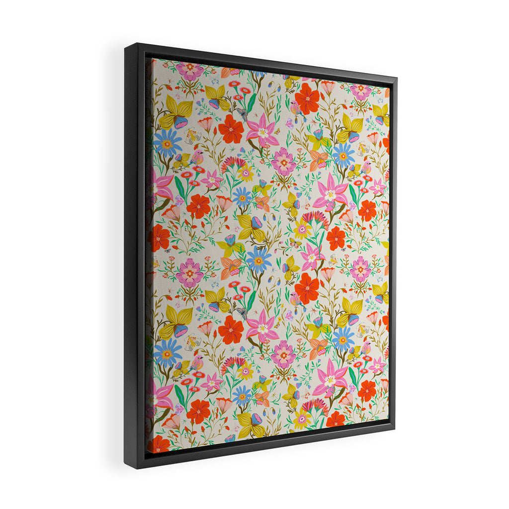 Springtime Serenade Framed Canvas Print Gallery Image 2