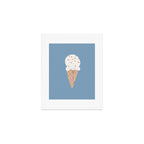 Sprinkle Ice Cream Pattern Art Print Gallery Image 1