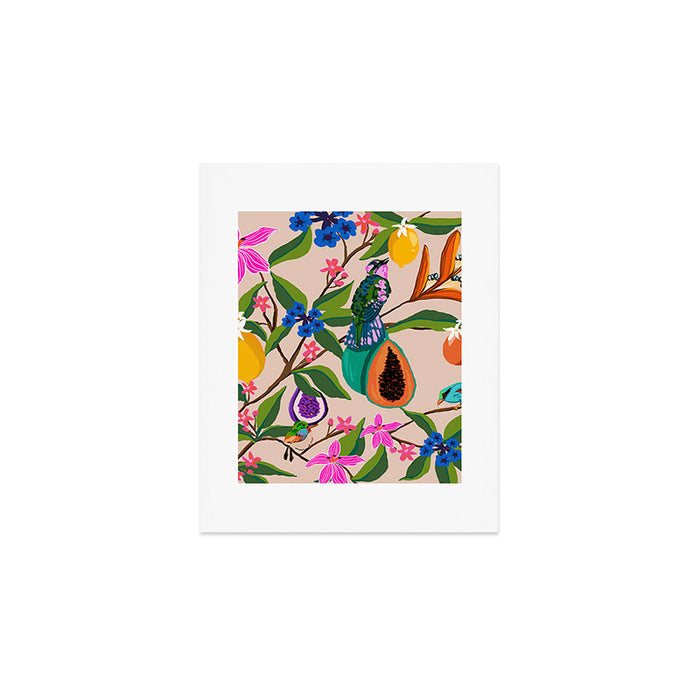 Summer vibes in tropical jungle Art Print Gallery Image 1