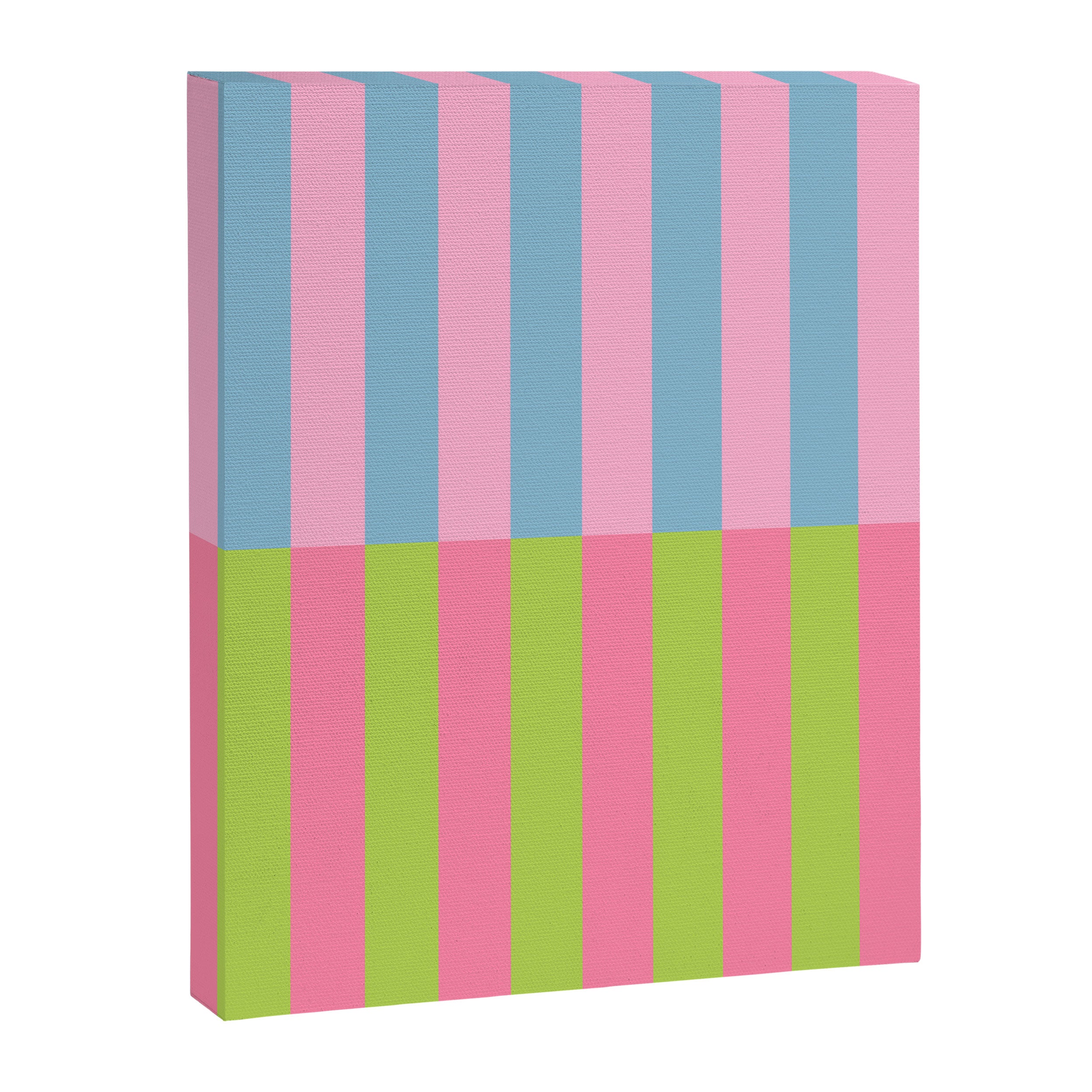 Vibrant color block pattern Canvas Print Gallery Image 8