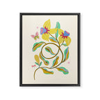 Vibrant daffodils garden Framed Canvas Print Gallery Image 8