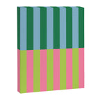 Vibrant Stripe Design: Modern Colorful Pattern for Dynamic Visuals Canvas Print Gallery Image 8