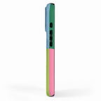 Vibrant Stripe Design: Modern Colorful Pattern for Dynamic Visuals iPhone Case Gallery Image 2