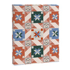 Vintage Quilt Block Pattern Canvas Print Gallery Image 8
