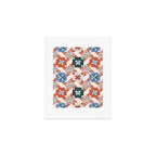 Vintage Quilt Block Pattern Art Print Gallery Image 1