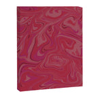 Viva magenta abstract marble Canvas Print Gallery Image 8