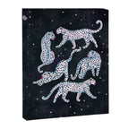 White leopards in space  Canvas Print Gallery Image 8