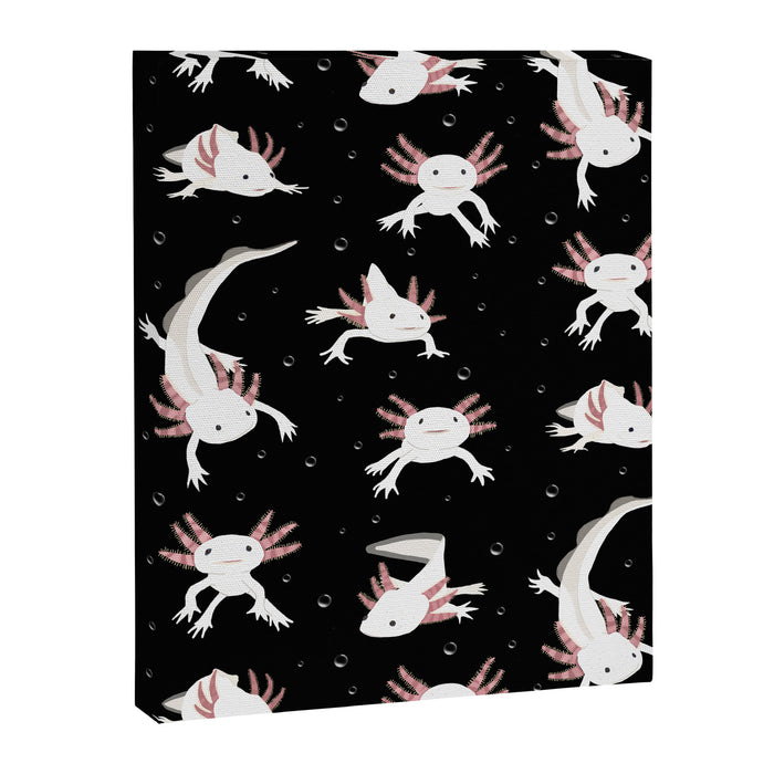 Axolotls Canvas Print Gallery Image 1