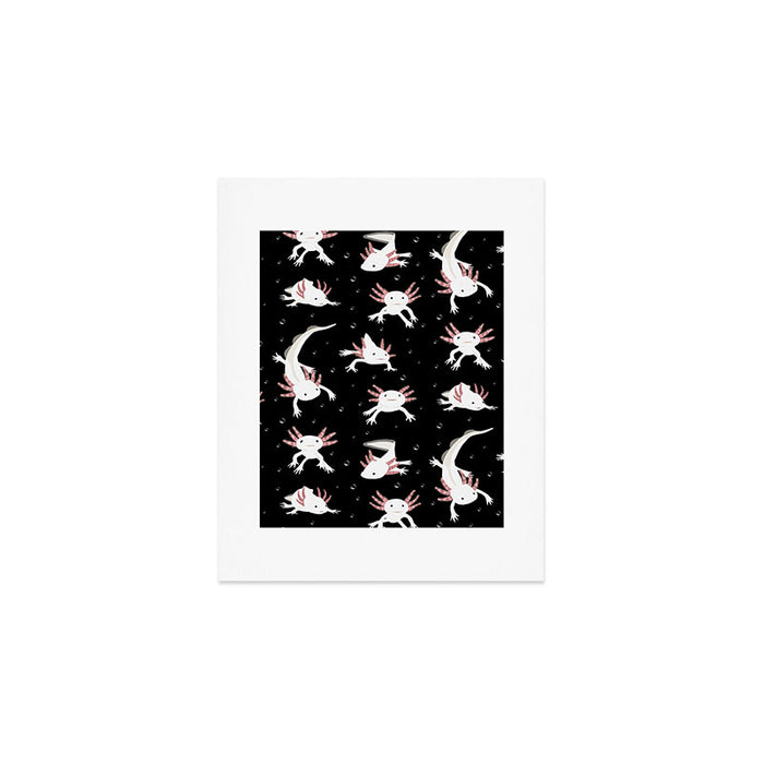 Axolotls Art Print Gallery Image 1