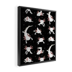 Axolotls Framed Canvas Print Gallery Image 2