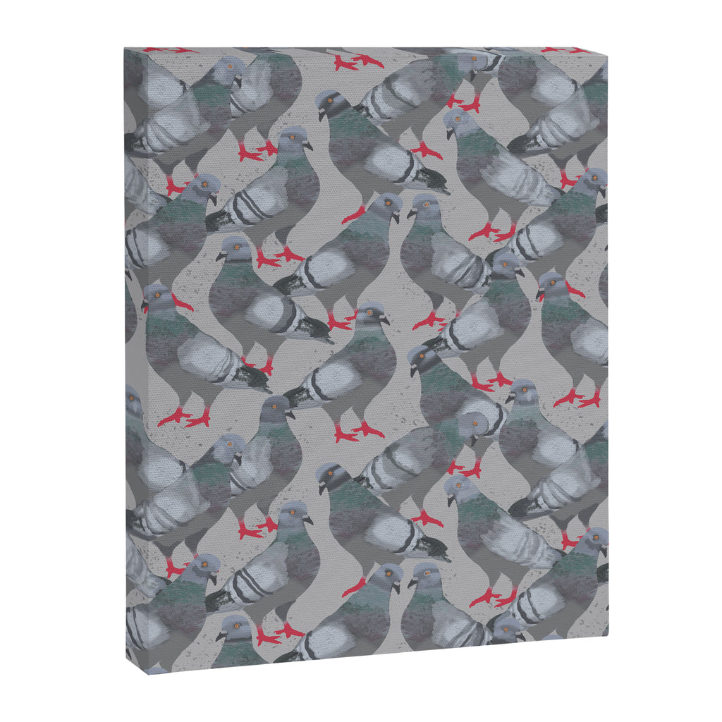 City Pigeons Canvas Print Gallery Image 8