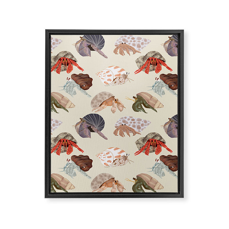 Hermit Crabs Framed Canvas Print Gallery Image 8
