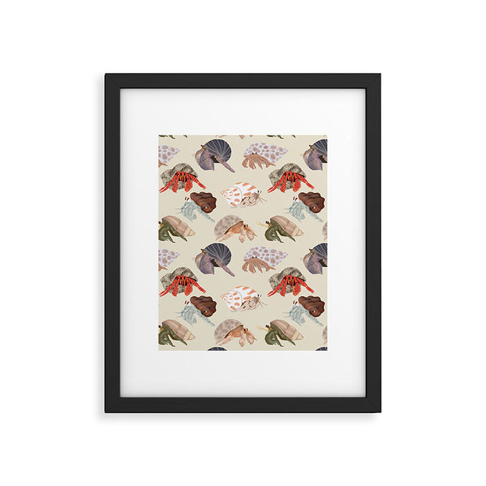 Hermit Crabs Framed Art Print Gallery Image 1