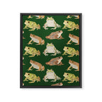 Toads Framed Canvas Print Gallery Image 8