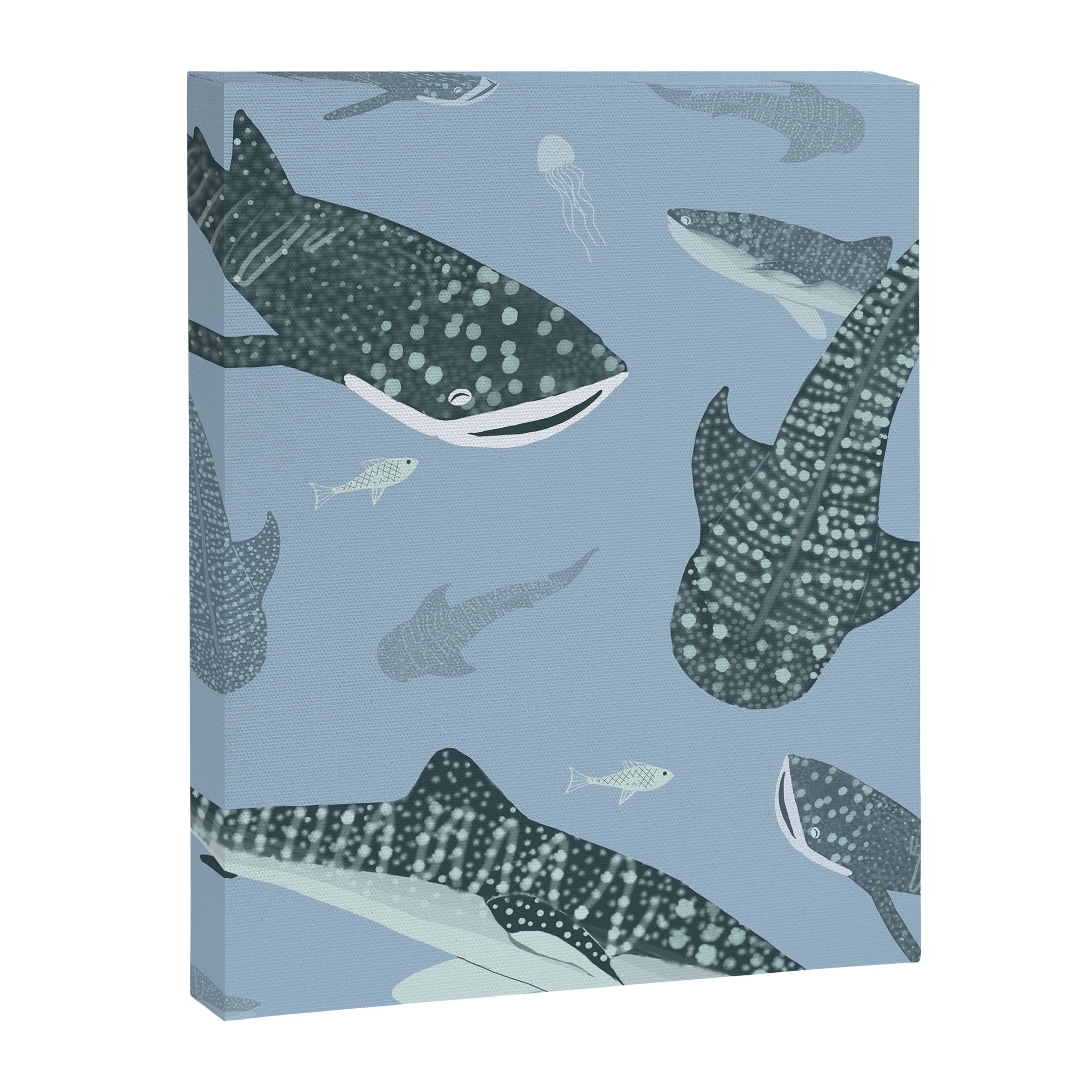 Whale Sharks Canvas Print Gallery Image 8