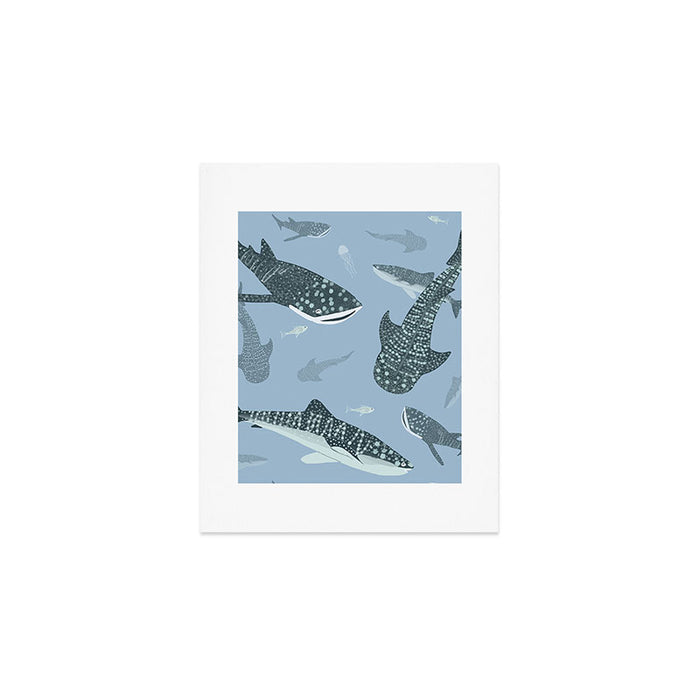 Whale Sharks Art Print Gallery Image 1