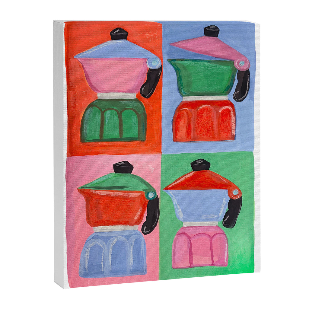 Moka coffee Canvas Print Gallery Image 6