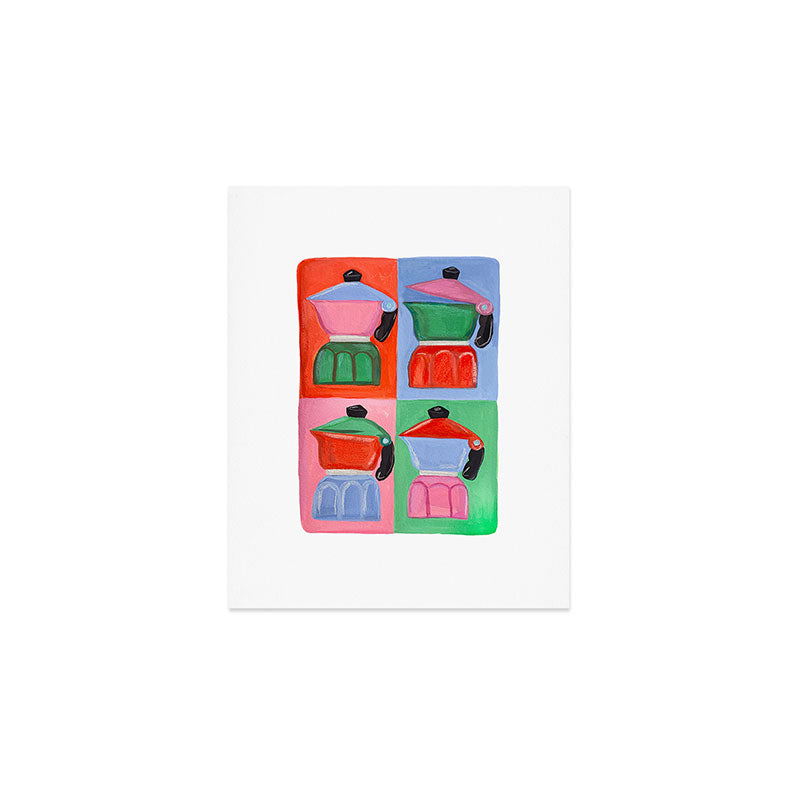 Moka coffee Art Print