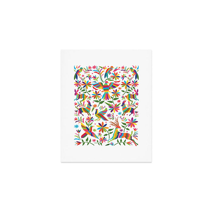 Mexican Otomí Design by Akbaly Art Print Gallery Image 1