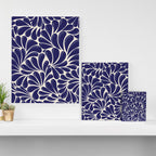 Mexican Talavera Organic Shapes by Akbaly Canvas Print Gallery Image 3