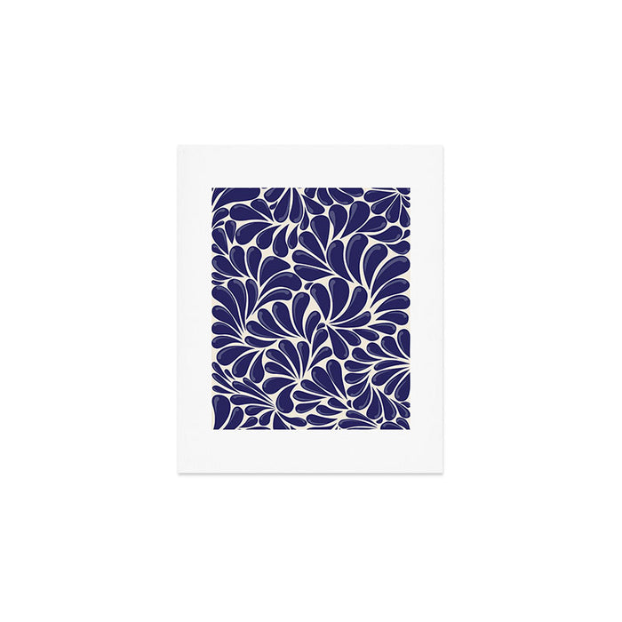 Mexican Talavera Organic Shapes by Akbaly Art Print Gallery Image 1