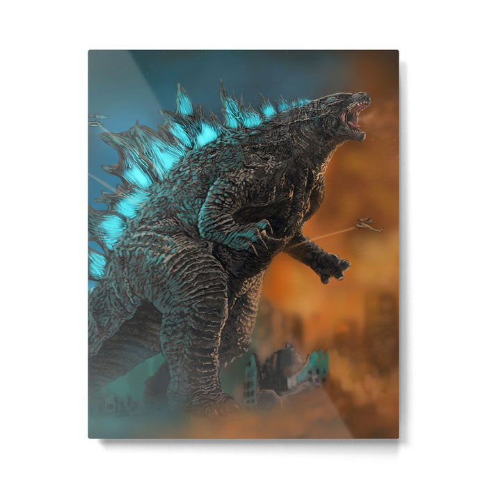 Godzilla Metal Print Gallery Image 1