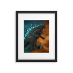 Godzilla Framed Art Print Gallery Image 6