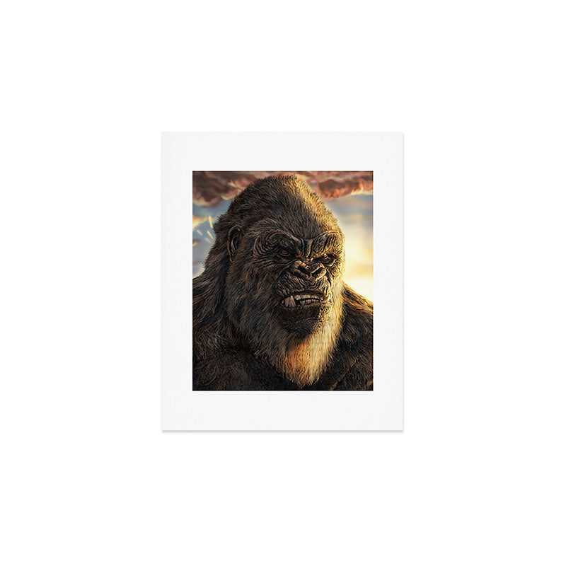 Godzilla Series - Kong Art Print Gallery Image 1