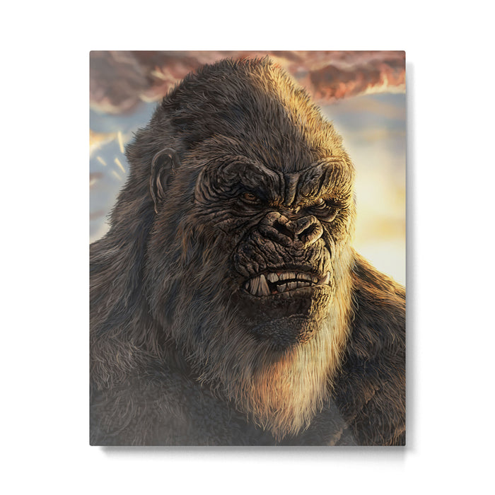 Godzilla Series - Kong Metal Print Gallery Image 1