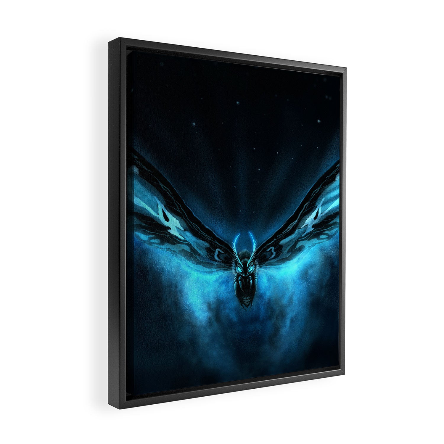 Queen of Monster - Mothra Framed Canvas Print Gallery Image 2