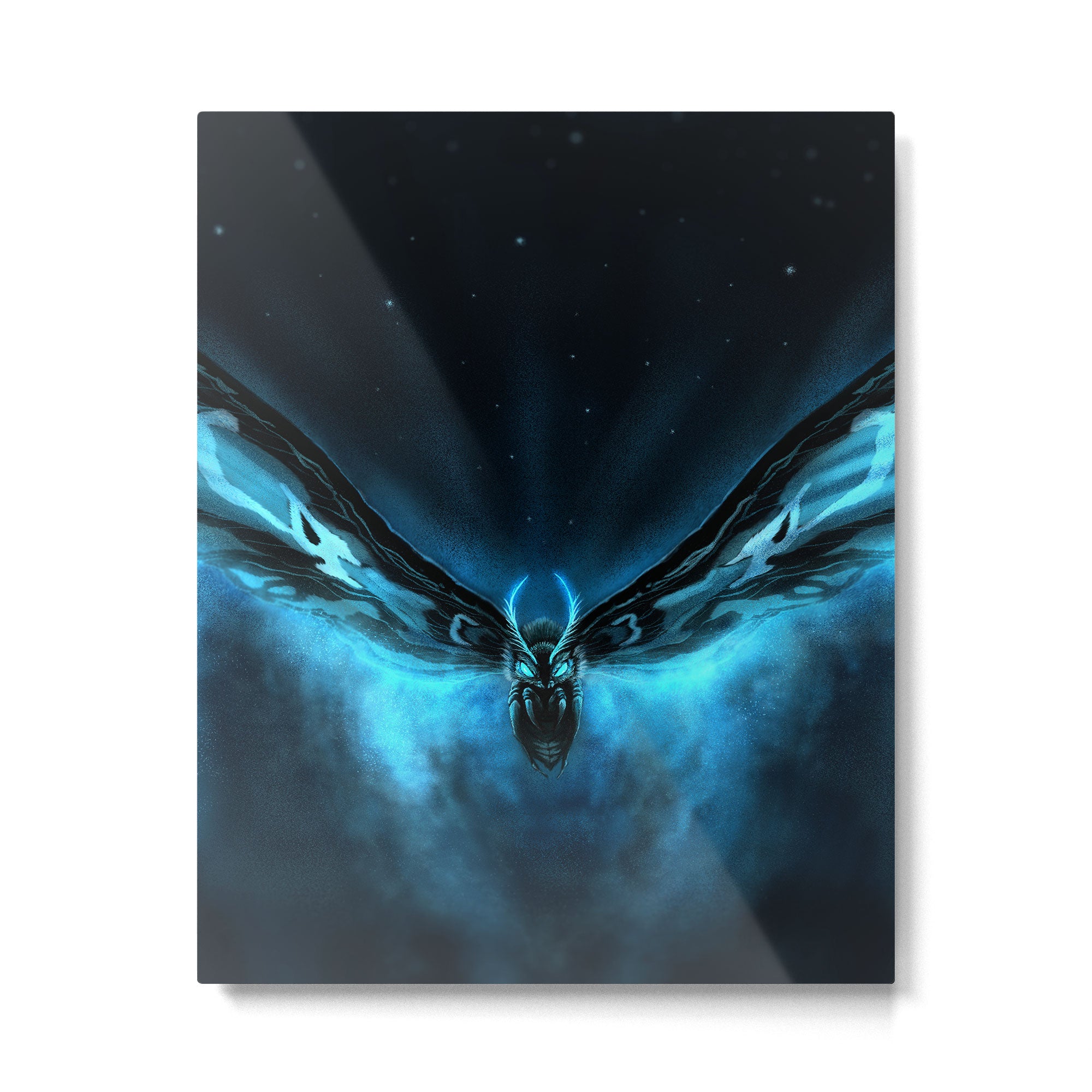 Queen of Monster - Mothra Metal Print Gallery Image 6