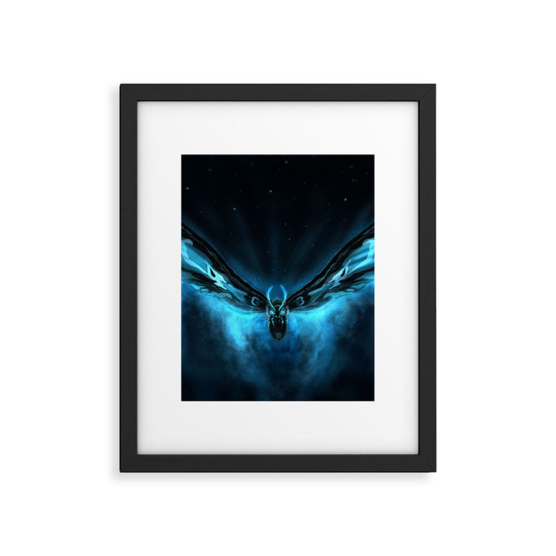 Queen of Monster - Mothra Framed Art Print Gallery Image 6