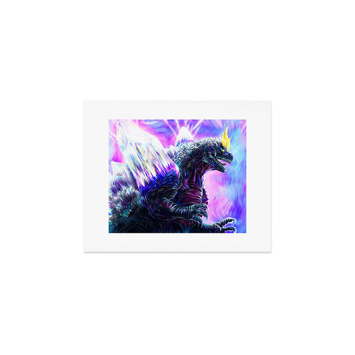 SpaceGodzilla Art Print Gallery Image 1
