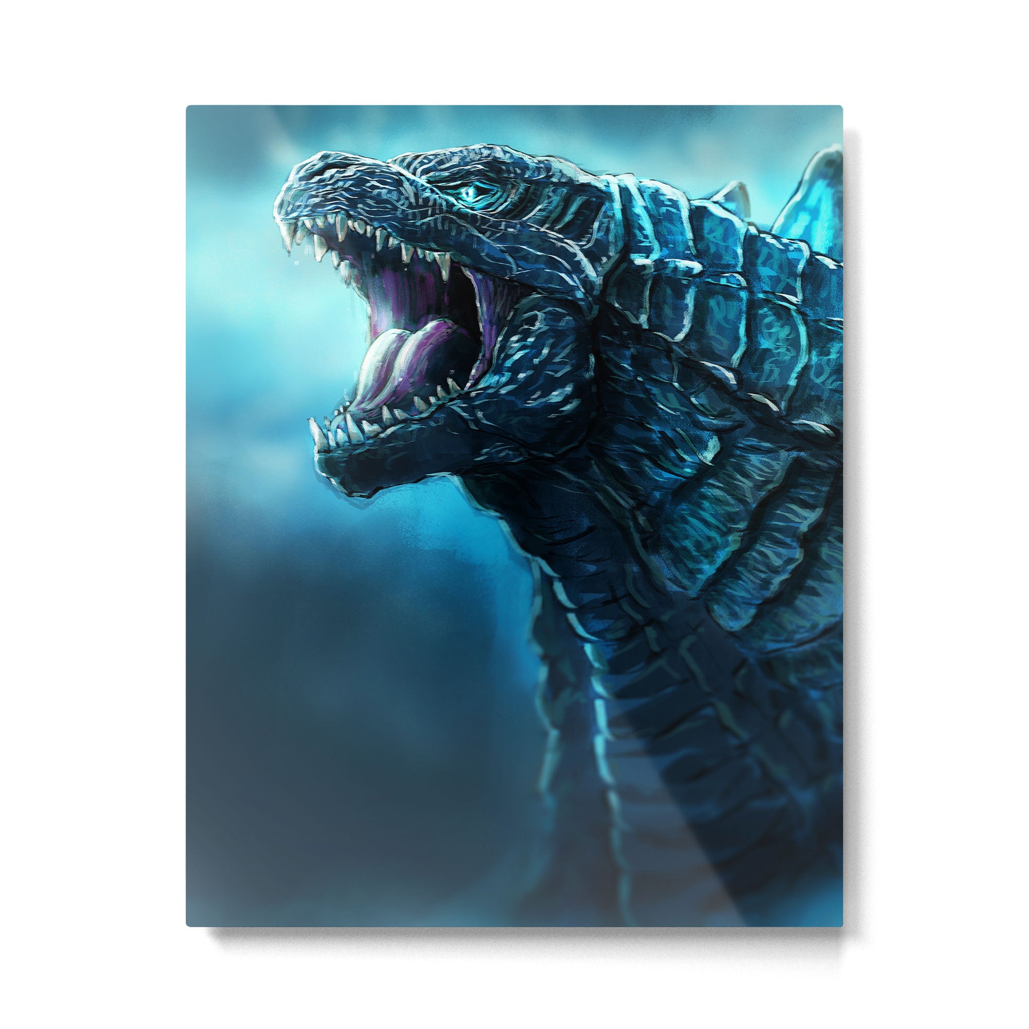 The King of Monsters - Godzilla Metal Print Gallery Image 6