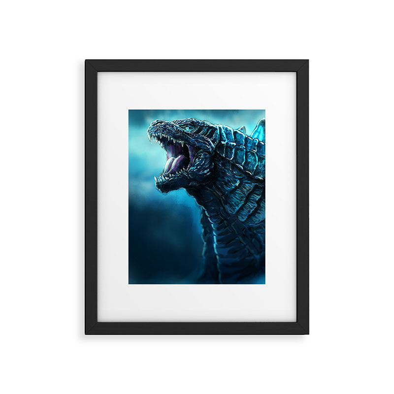 The King of Monsters - Godzilla Framed Art Print Gallery Image 6