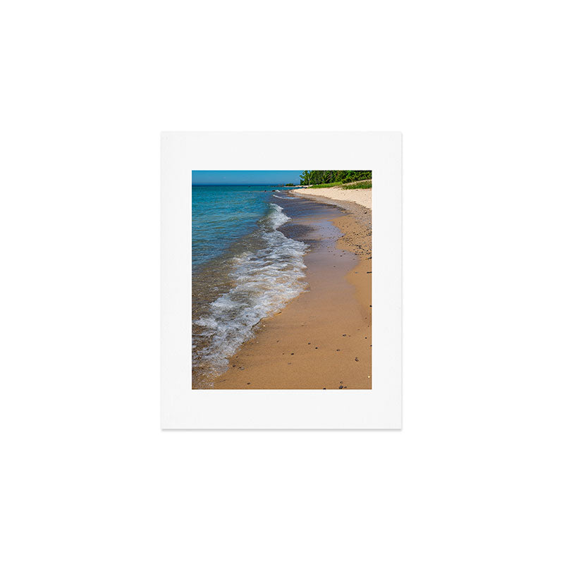 Lake Michigan Beach, Charlevoix - II Art Print Gallery Image 1