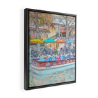 Ride Down The River - San Antonio, Texas Framed Canvas Print Gallery Image 2