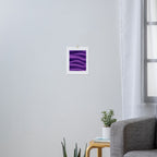 Sand Ripples - Purple Art Print Gallery Image 3