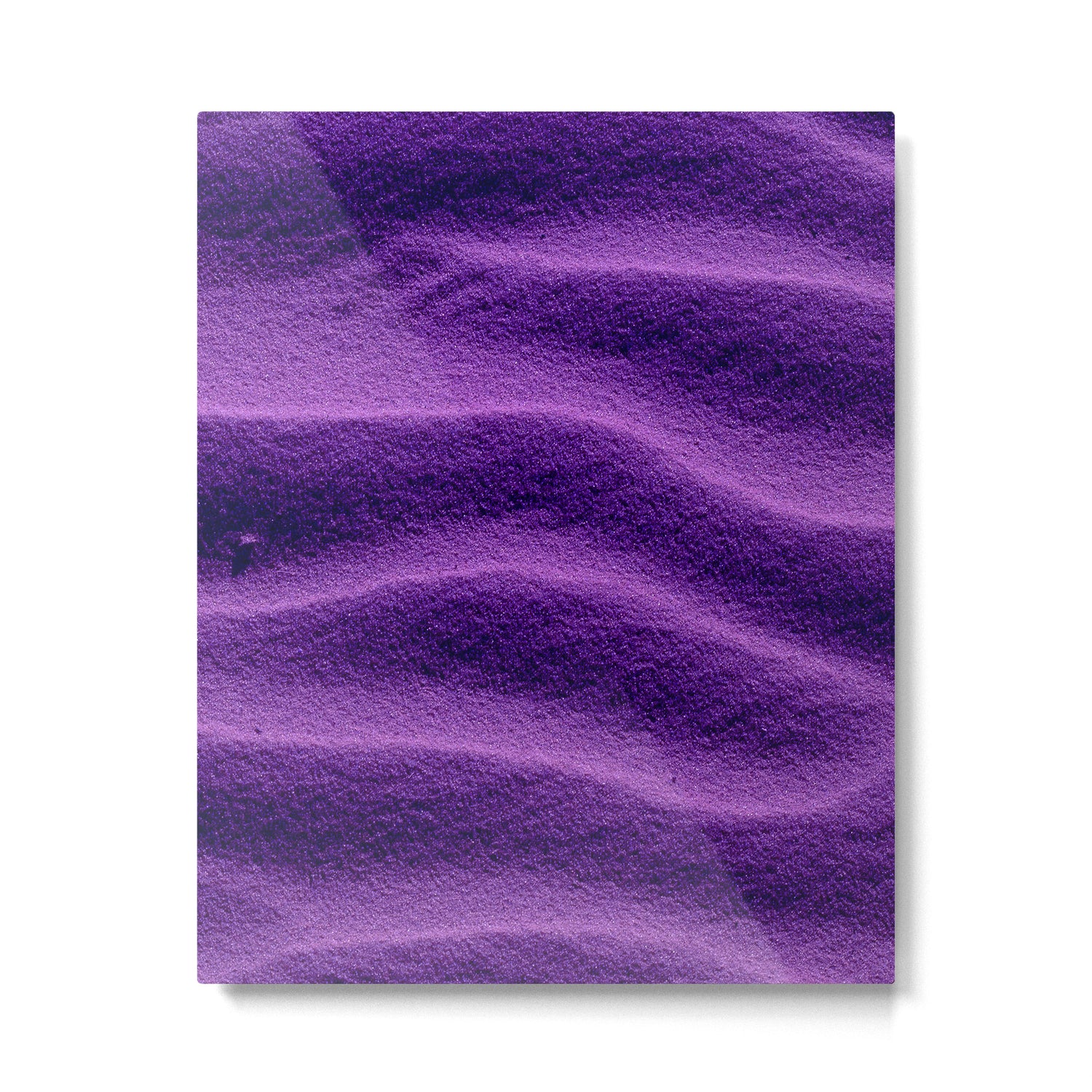 Sand Ripples - Purple Metal Print Gallery Image 4