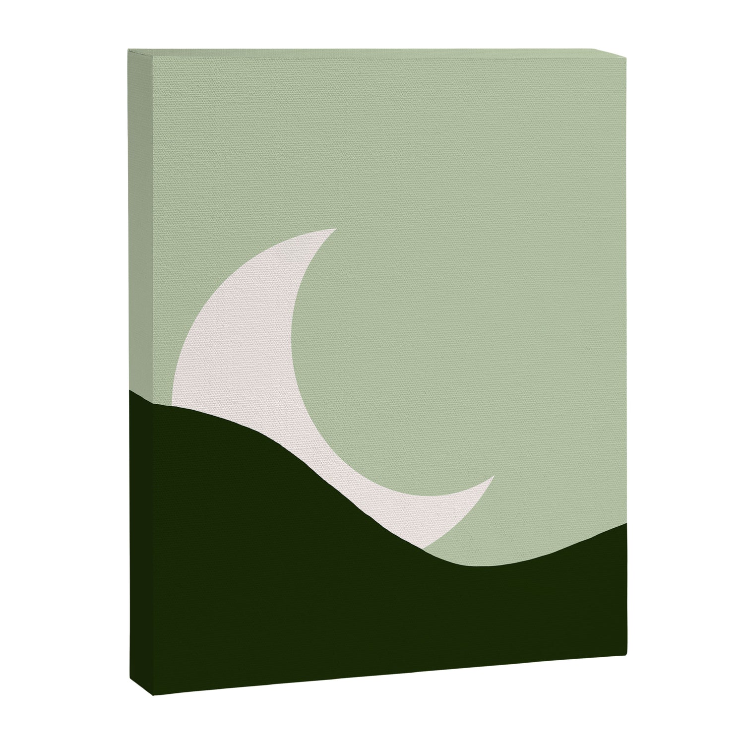 Abstract moon Canvas Print Gallery Image 6