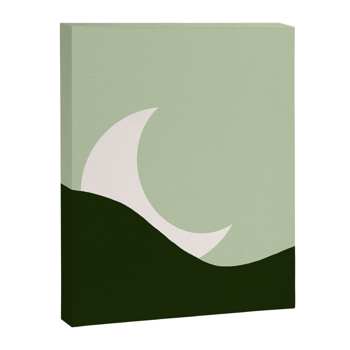 Abstract moon Canvas Print Gallery Image 1