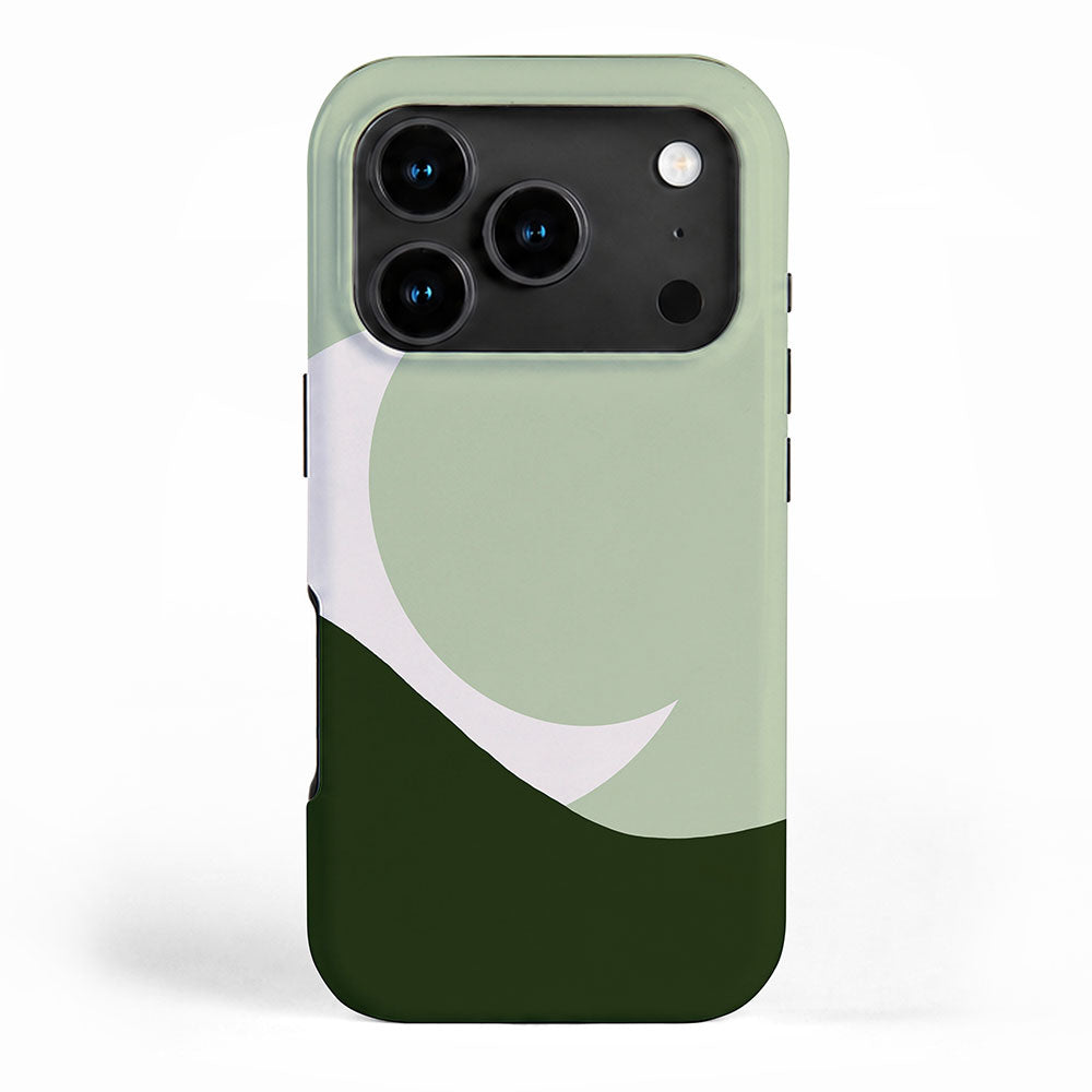 Abstract moon iPhone Case Gallery Image 1