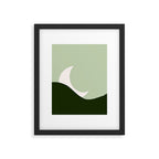 Abstract moon Framed Art Print Gallery Image 5