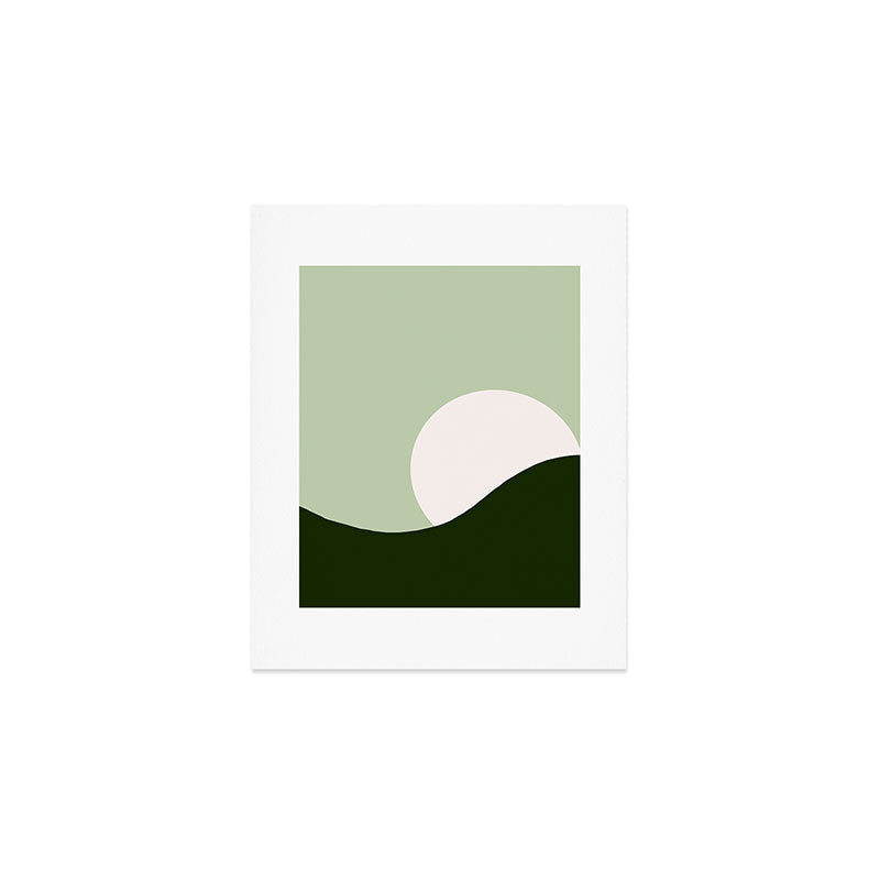 Abstract sun Art Print Gallery Image 1