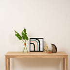 Unsettled Rainbow Framed Canvas Print Gallery Image 3