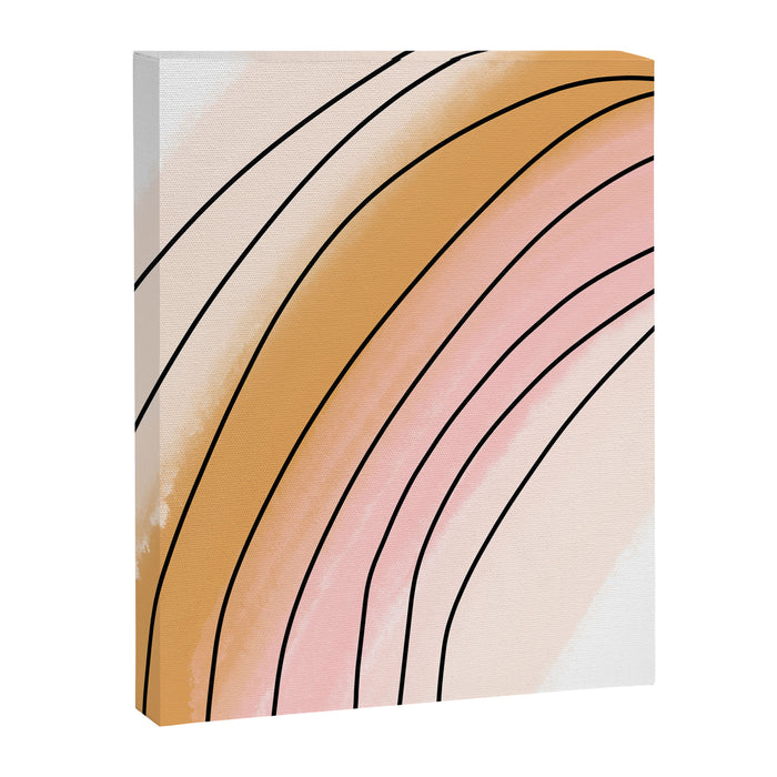 Watercolor Rainbow Canvas Print Gallery Image 1