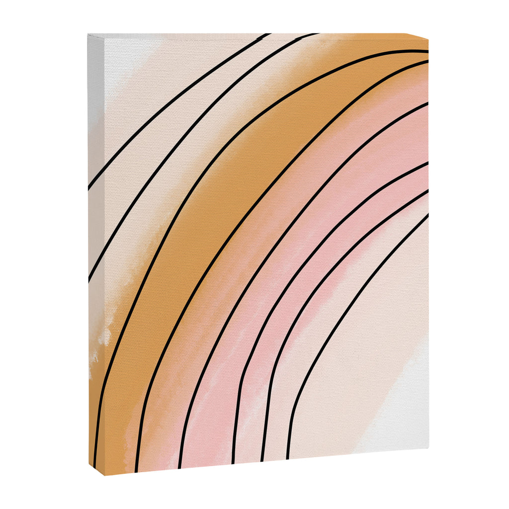 Watercolor Rainbow Canvas Print Gallery Image 6