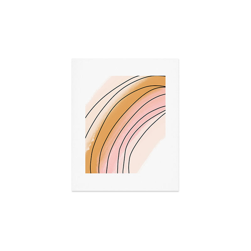 Watercolor Rainbow Art Print Gallery Image 1