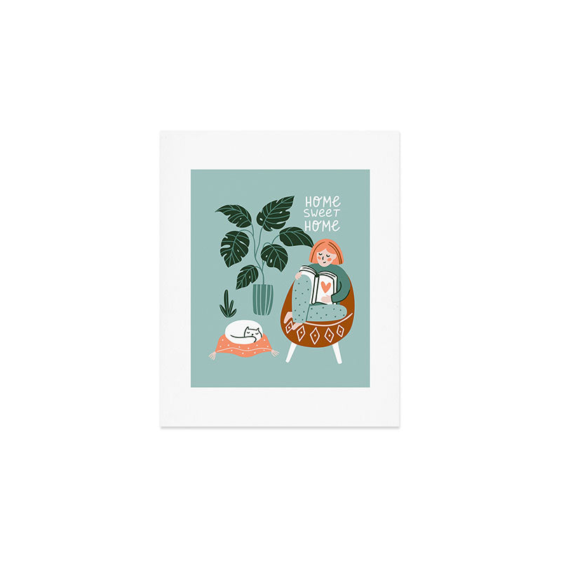 Cozy home Art Print Gallery Image 1